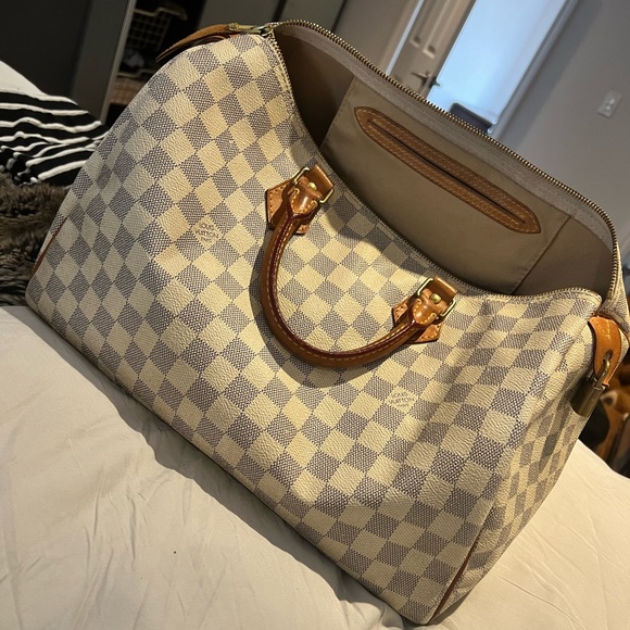 Louis Vuitton Speedy 40’  in Damier Azur - Picture 1 of 5